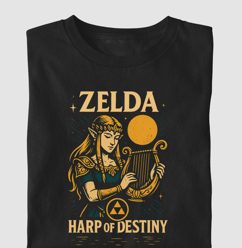 Zelda Harp Of Destiny The Legend Of Zelda Rock Collection