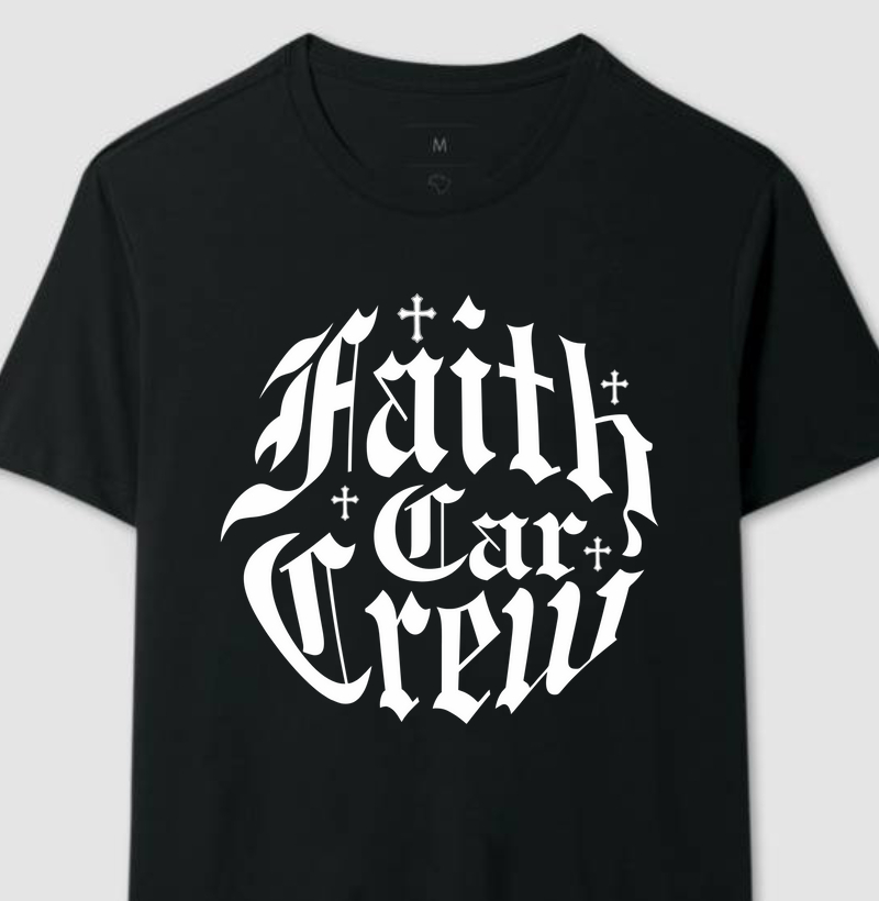 Camiseta Faith Car Crew