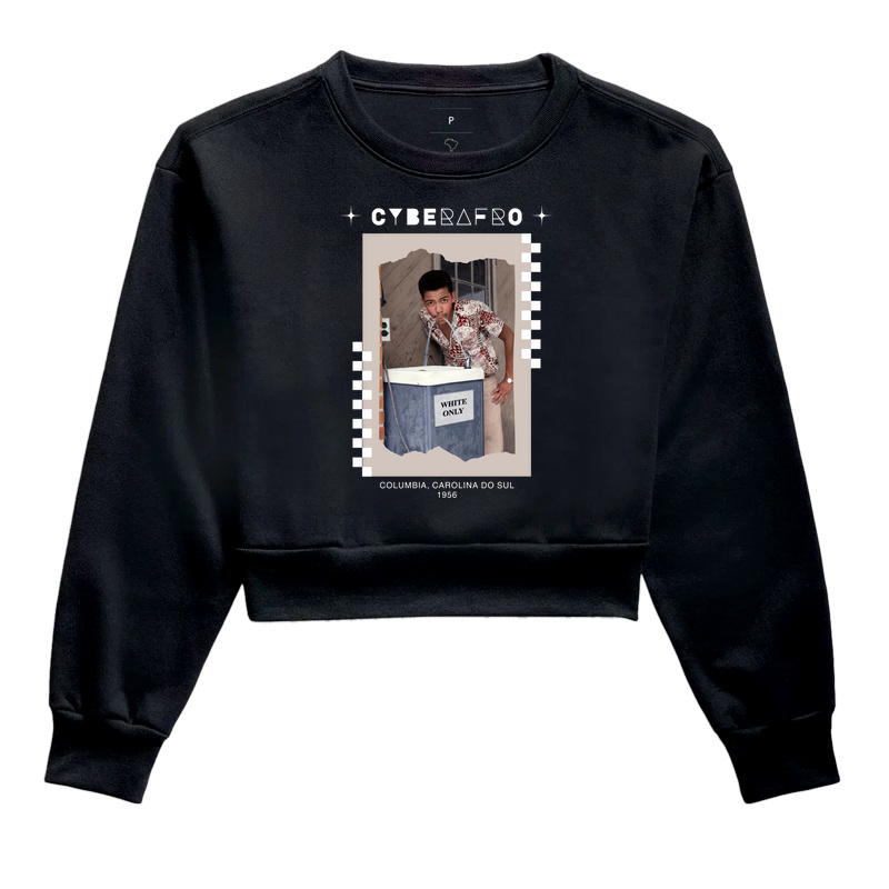 Cropped Moletom Resistência
