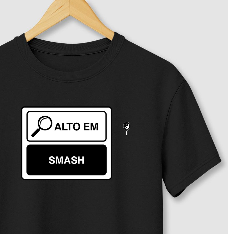 Rótulo: Alto em Smash