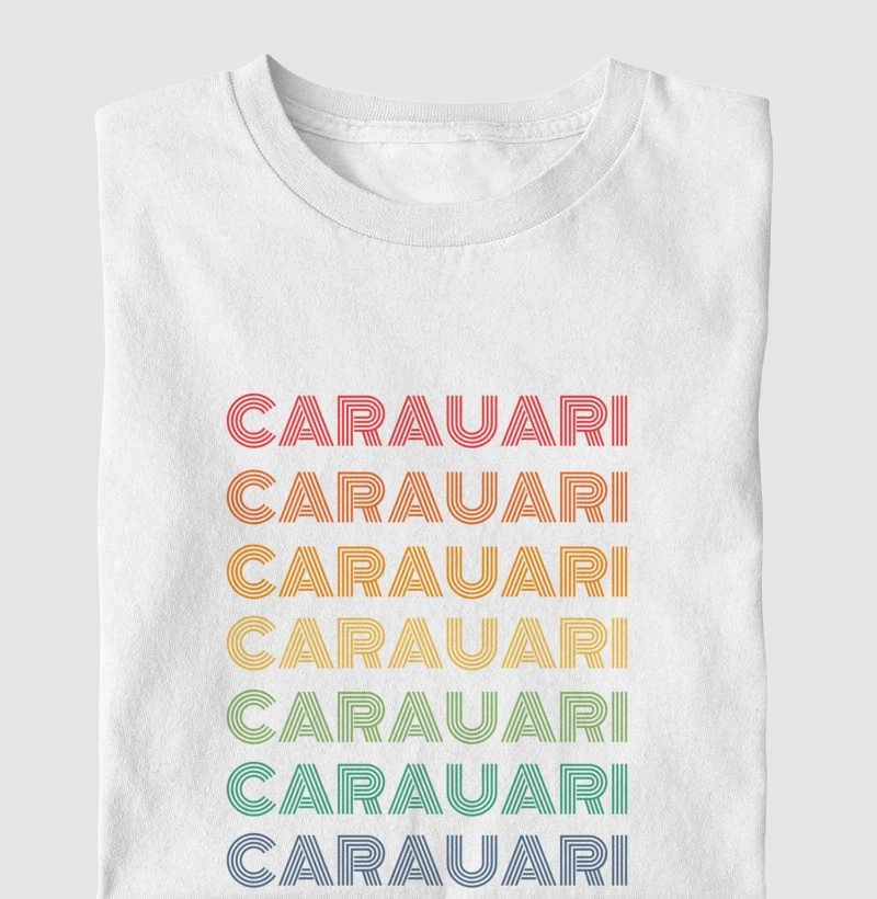 Carauari Letreiro Retrô
