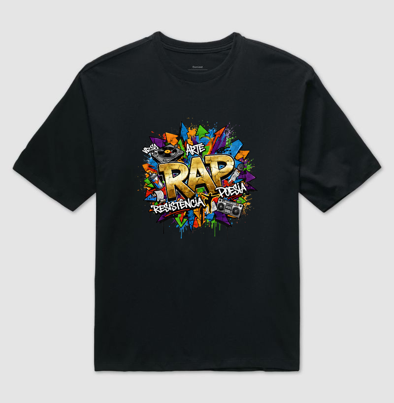 RAP - Resistência, Arte, Poesia - Grafite color