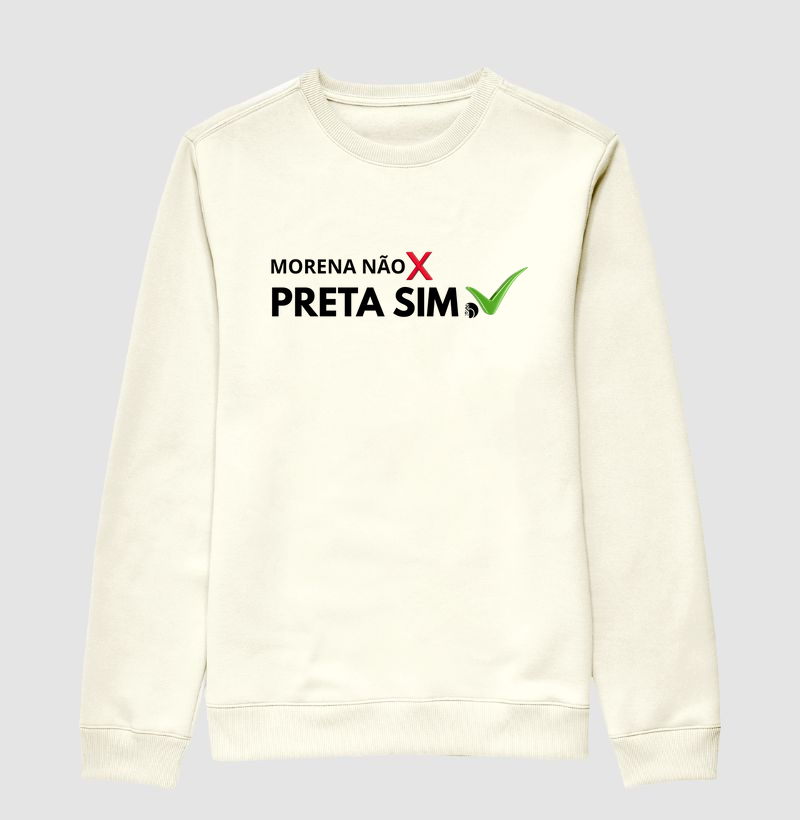 Morena não, preta sim!