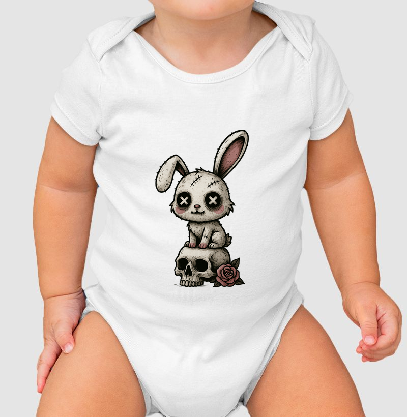 Rabbit and skull
