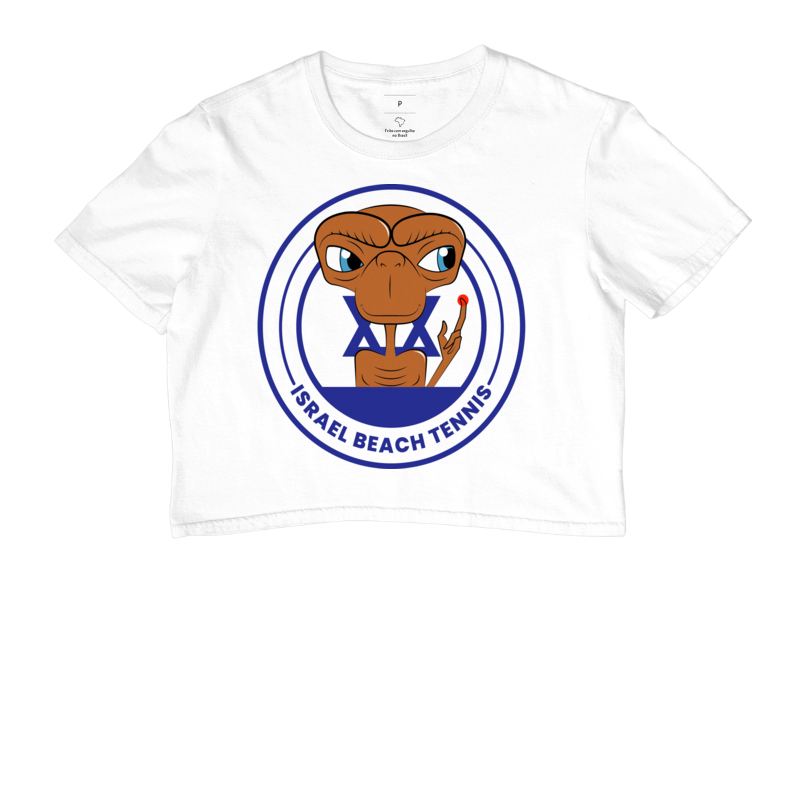 Camiseta Cropped Israel Beach Tenis