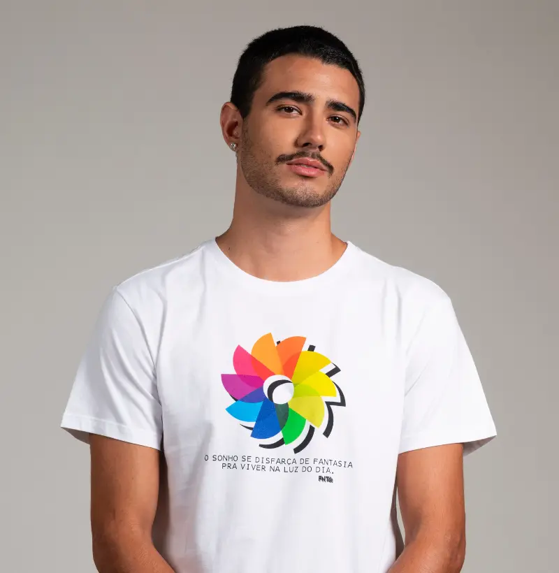 T-SHIRT "DIA" / FLOR DO SOL