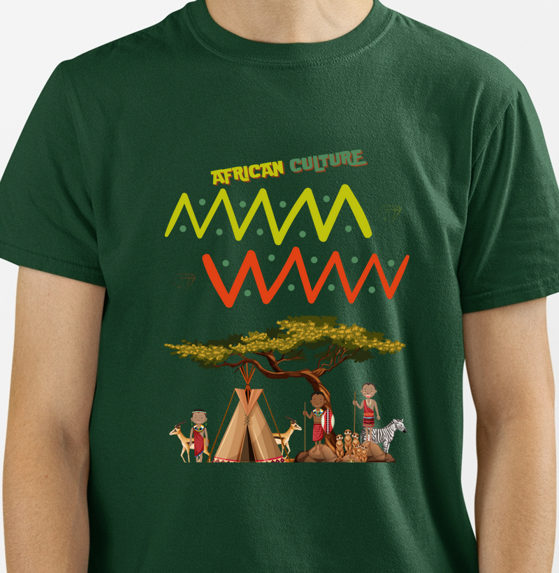 Camiseta Culture African
