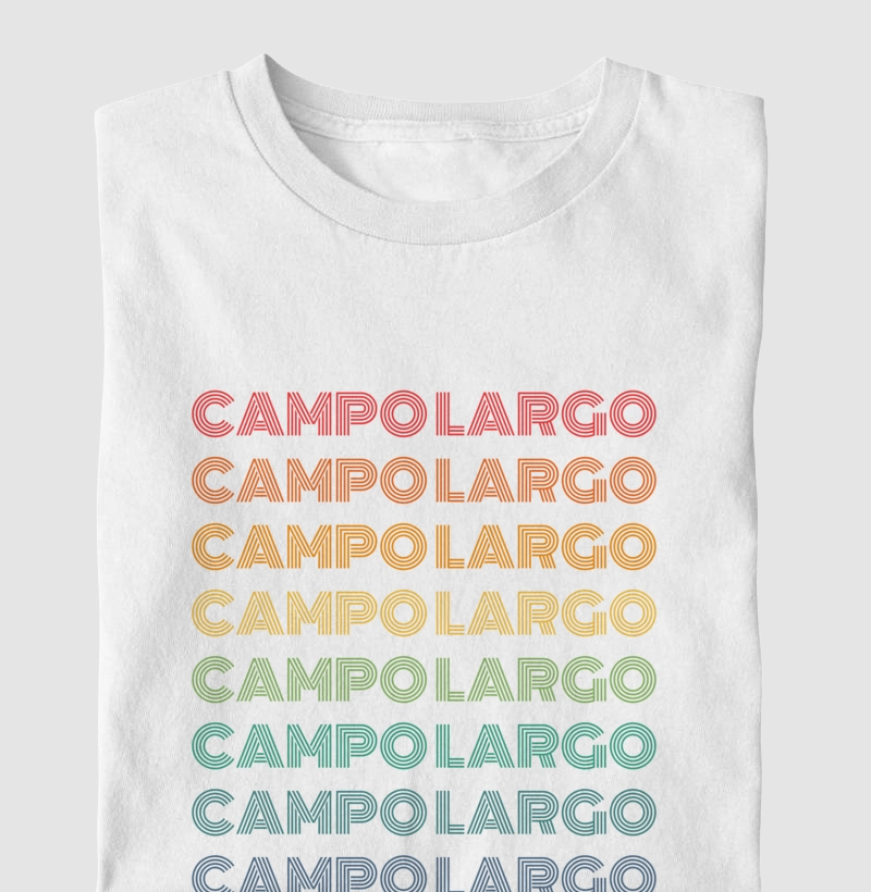 Campo Largo Letreiro Retrô