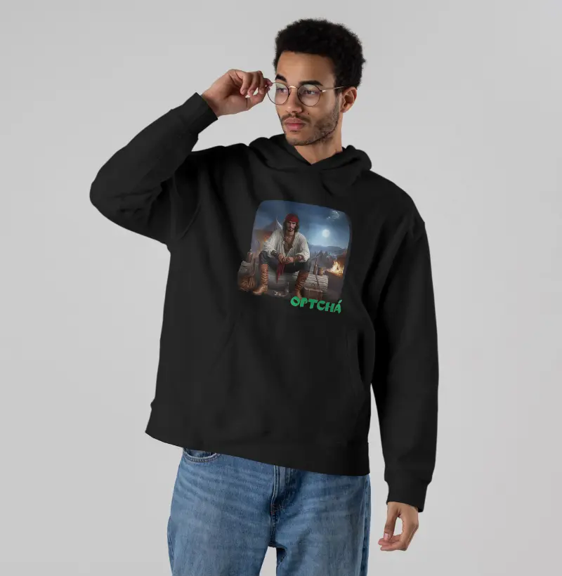 Moletom Hoodie - unissex - 100% Algodão - Cigano Pablo