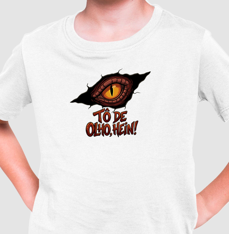 Camisa Algodão Estampada To De Olho Hein Premium