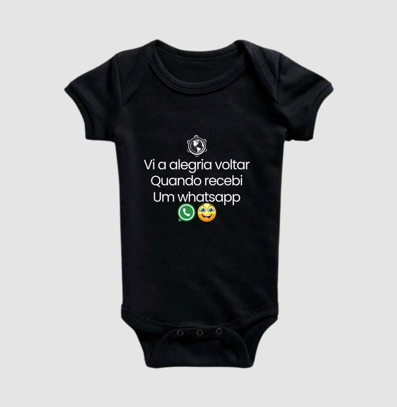 vi a alegria voltar