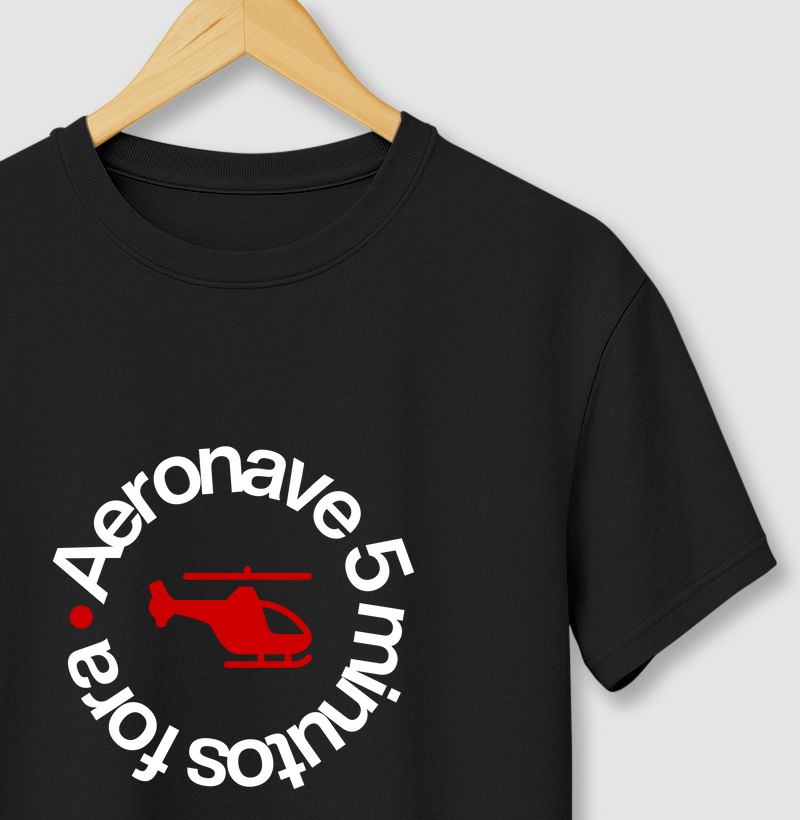 Aeronave 5 minutos fora