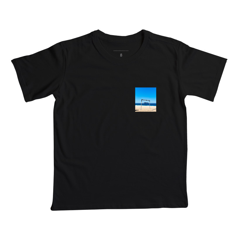 Camiseta Praia Bolso