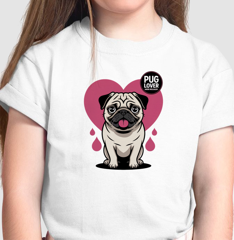 OMD - Raças - Pug Lover - Amor Molhado