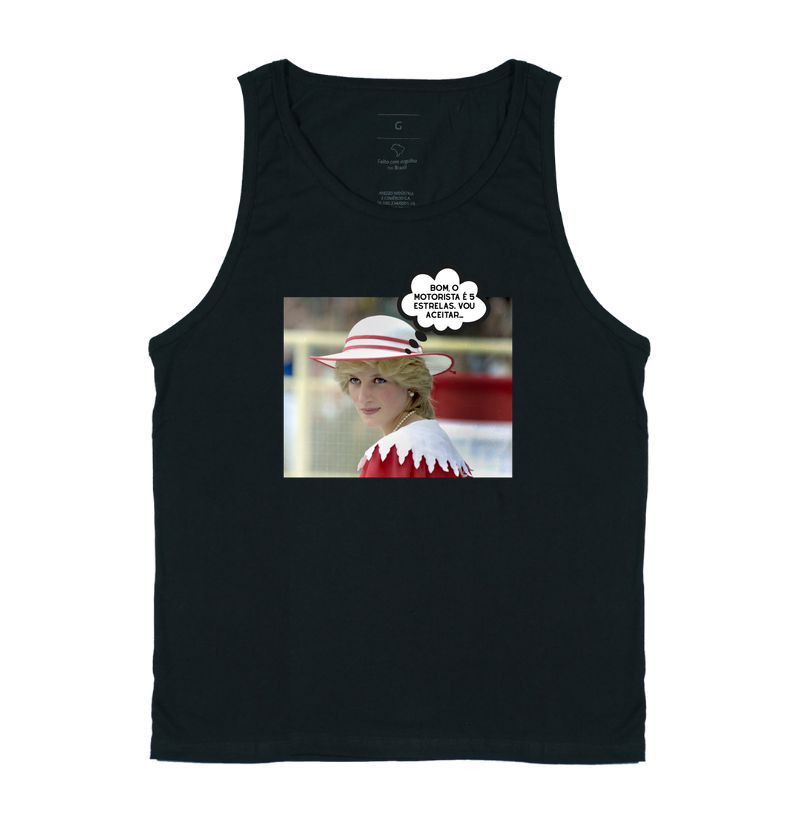 Bom, o motorista é 5 estrelas. Vou aceitar... - Diana, Princesa de Gales