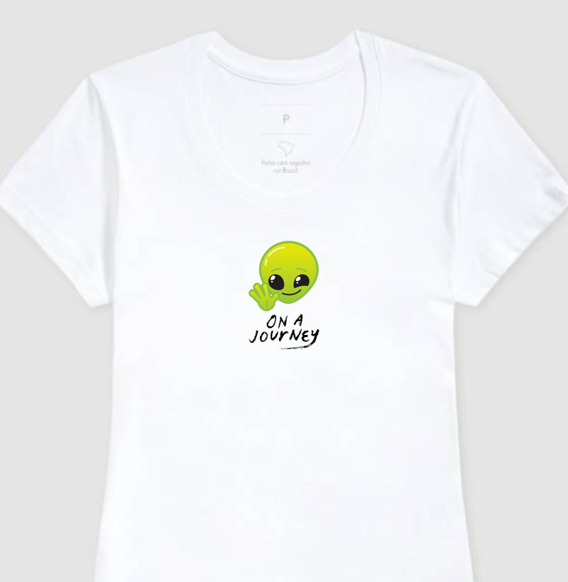 ET On a Journey - camiseta feminina