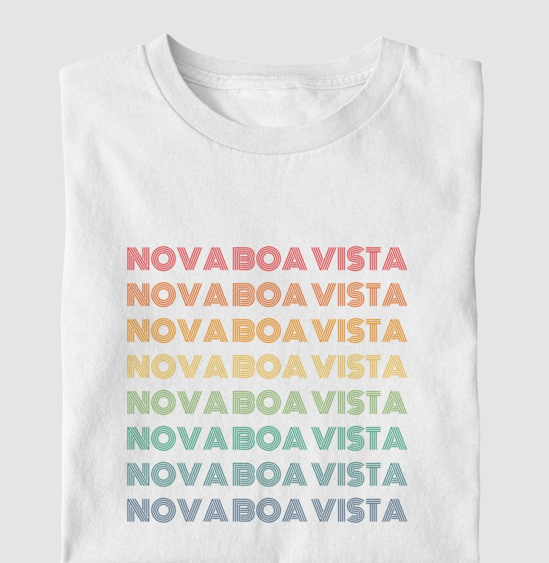 Nova Boa Vista Letreiro Retrô