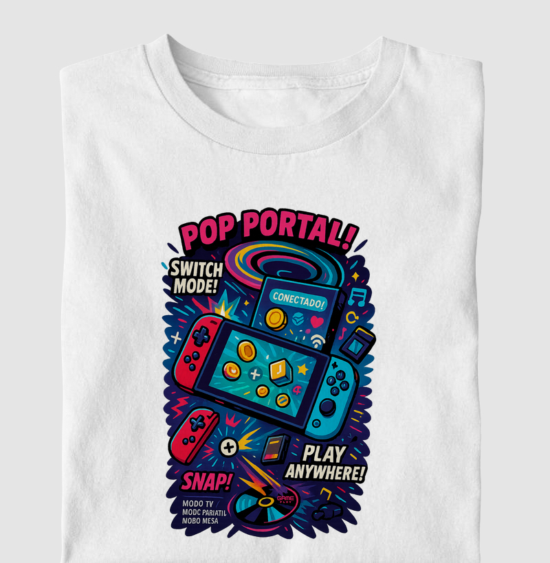 Console Vetor Switch Mode Pop Portal