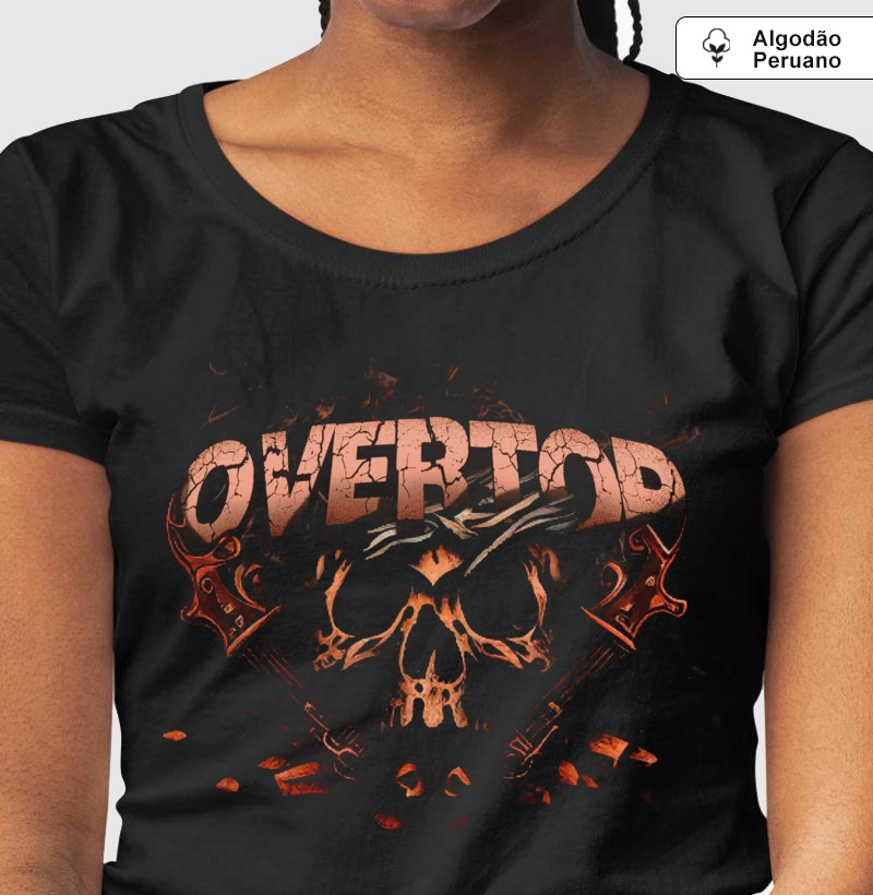 Camiseta Algodão Peruano - Overtop origins 
