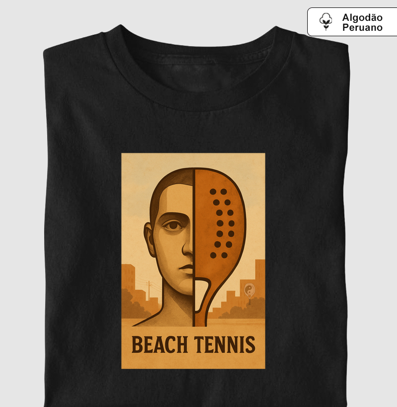 Beach Tennis Arte Abstrata