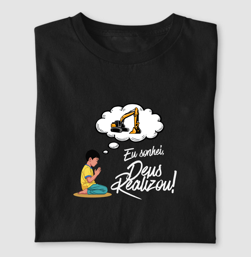 sonho de operador - escavadeira