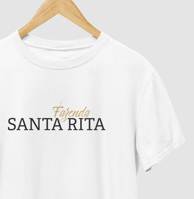 Camiseta fazenda Santa Rita - coleção fazendas
