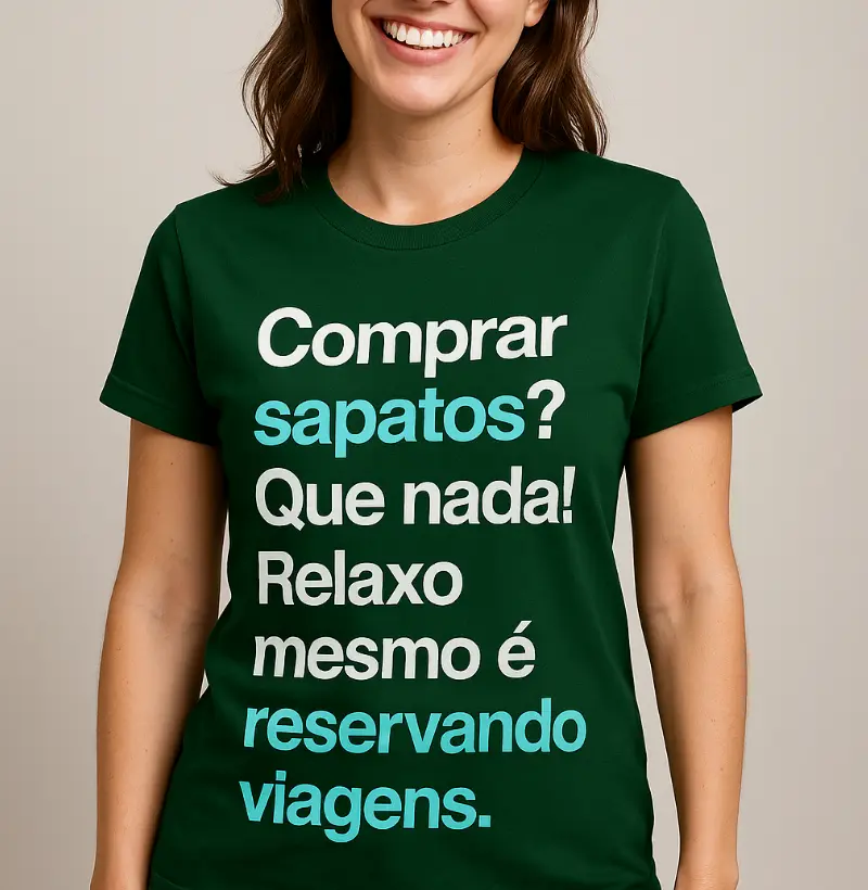 Relaxo mesmo é reservando viagens