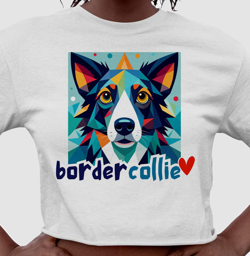 Geometric Border Collie