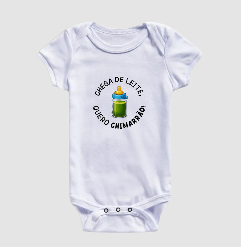 Chega de leite, quero chimarrão!