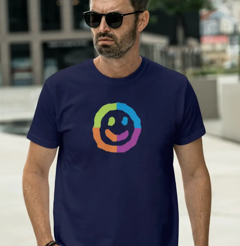 Camiseta Ong Cirinho Sorrindo. Algodão Peruano!