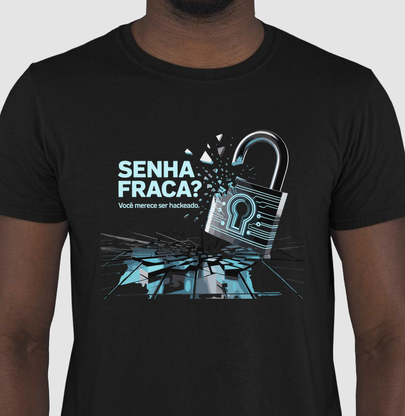 Camiseta Senha Fraca II (CYB)