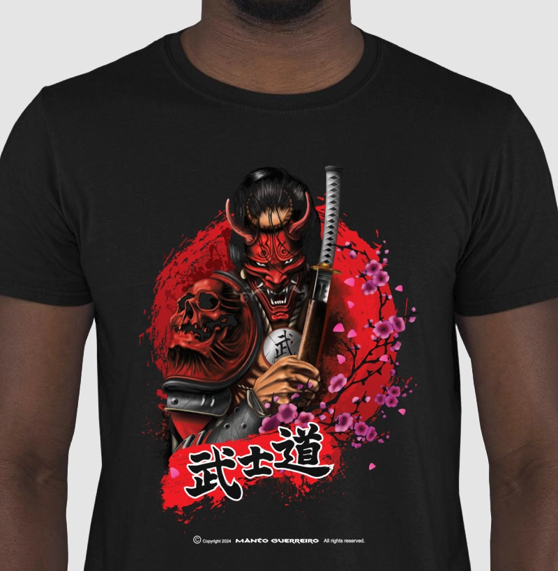 Camisa Musashi Preta Masculina