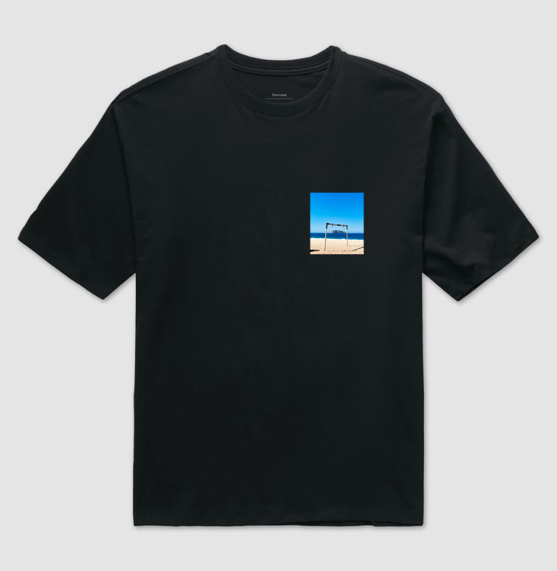 Camiseta Praia Bolso