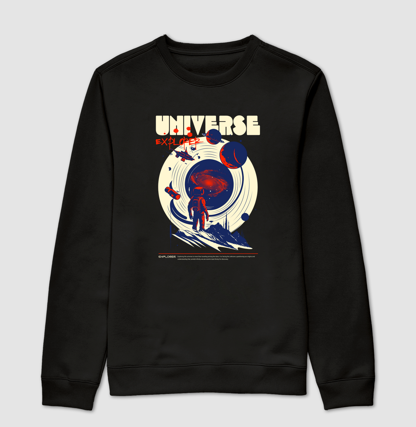 Universe Explorer - Suéter Moletom
