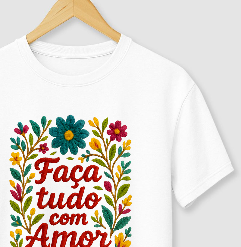 Faça Tudo com Amor Floral