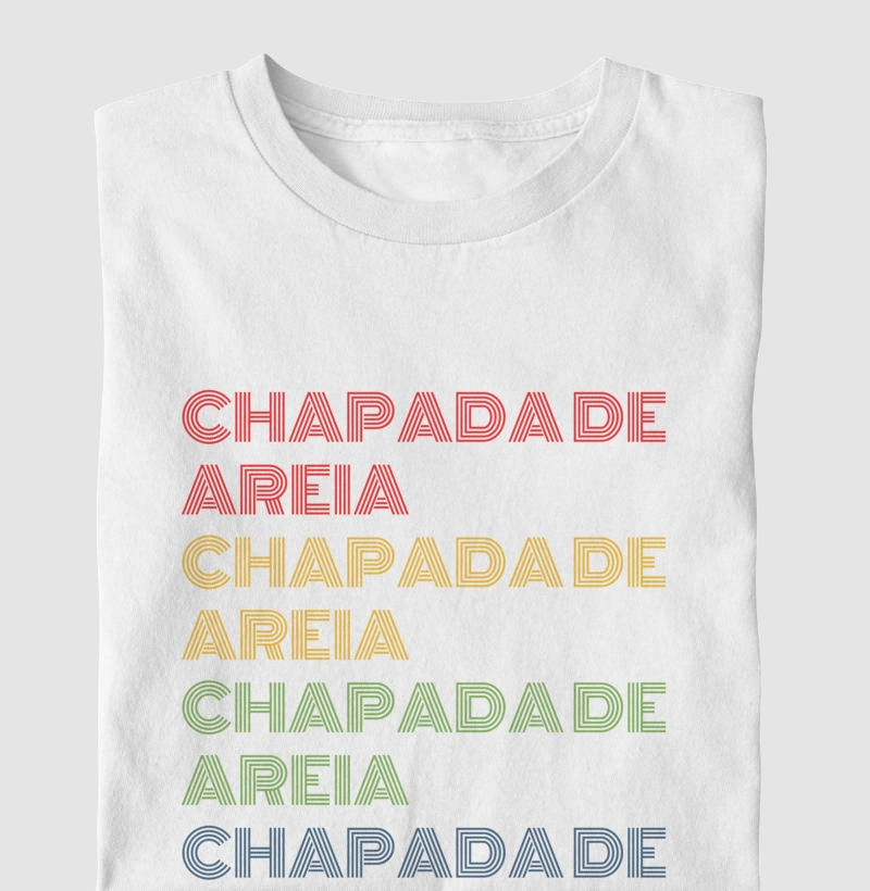 Chapada de Areia Letreiro Retrô