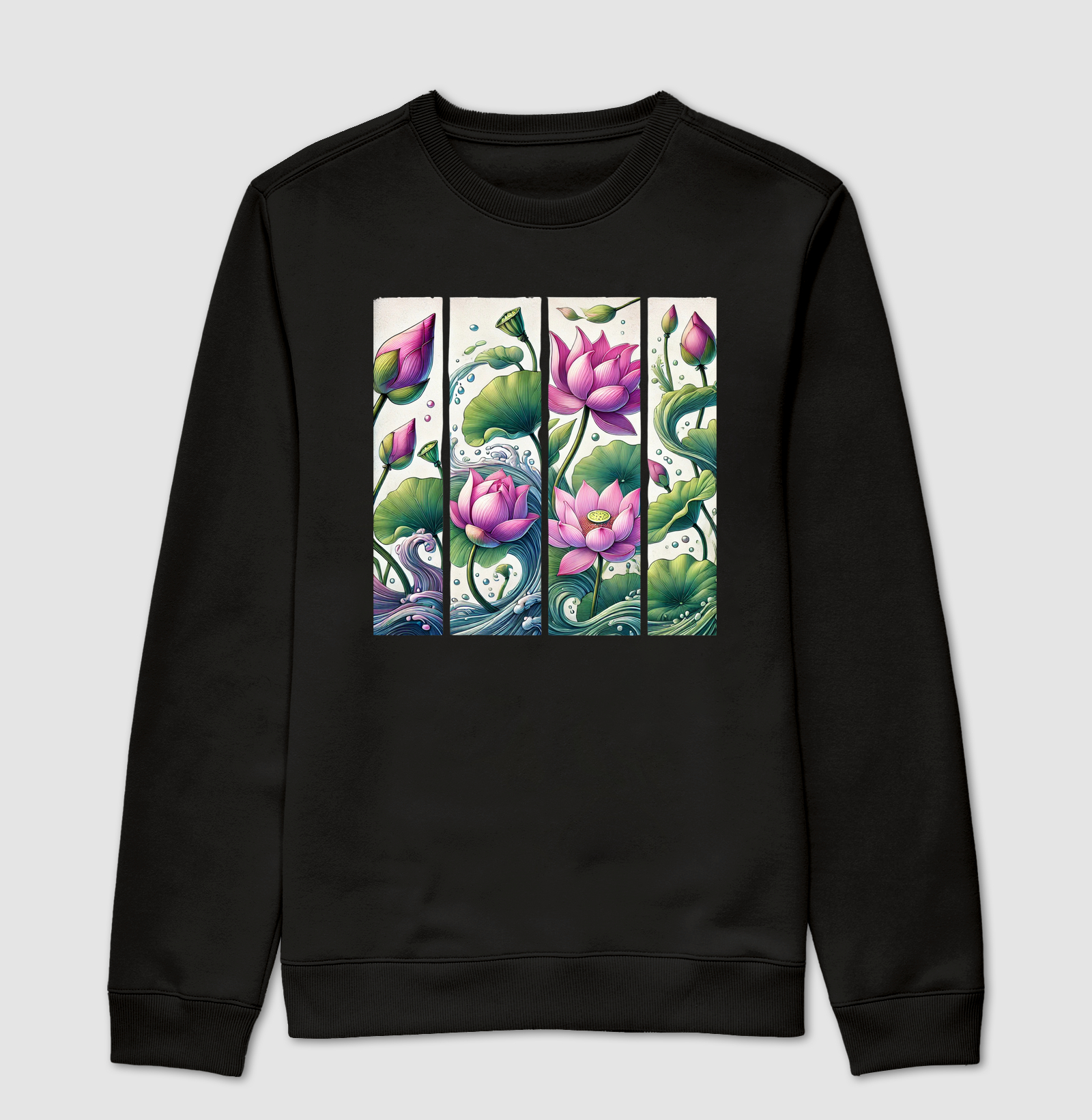 Flor de Lótus desabrochar