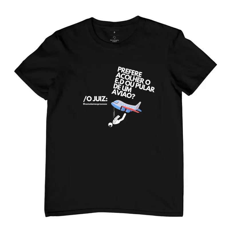 prefere acolher o ED ou pular de um avião