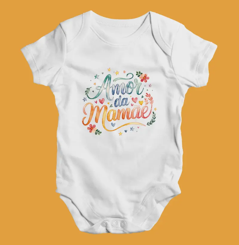 Amor da mamãe (body bebê)