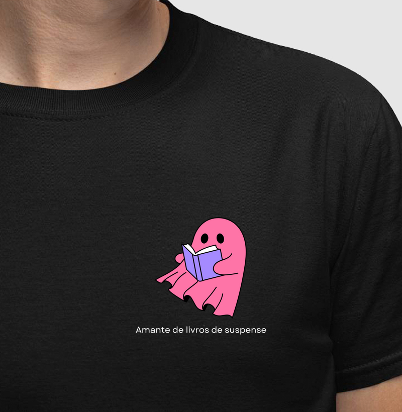 Camiseta | Amante de livros de suspense