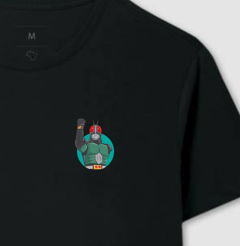 Camiseta discreta Kamen Rider