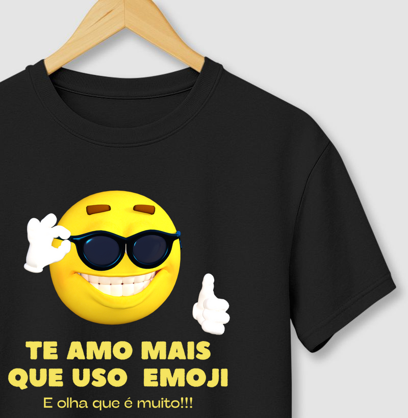 NAMORADOS - Te amo mais que uso emoji, e olha que é muito !!!