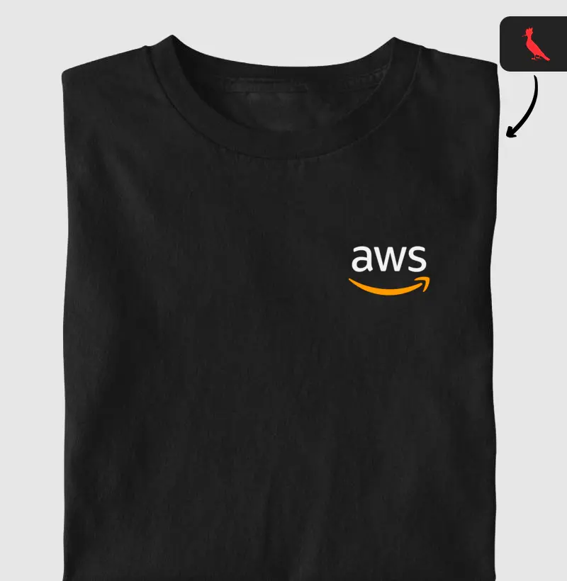 Camiseta "AWS" II - logo - T.I
