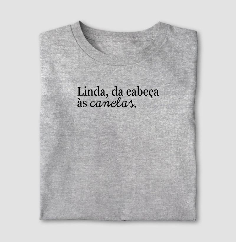 Da cabeça às canelas