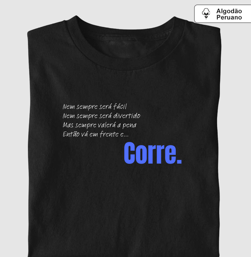Vá em frente e corre