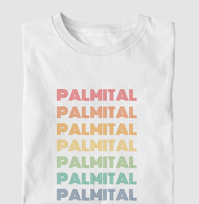 Palmital Letreiro Retrô