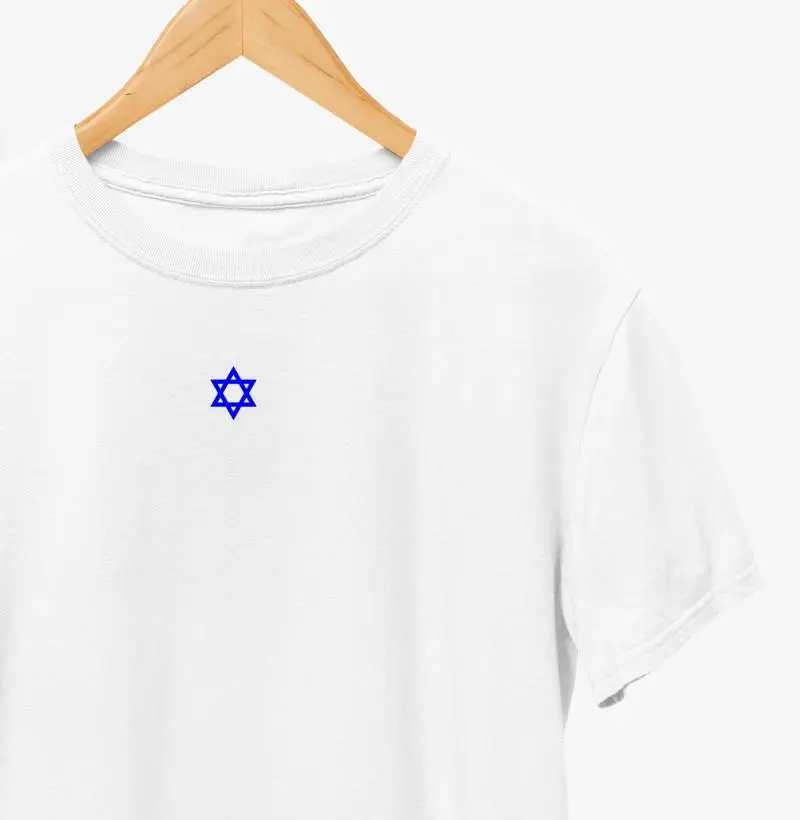 Camisa T-Shirt Star of Israel Blue 