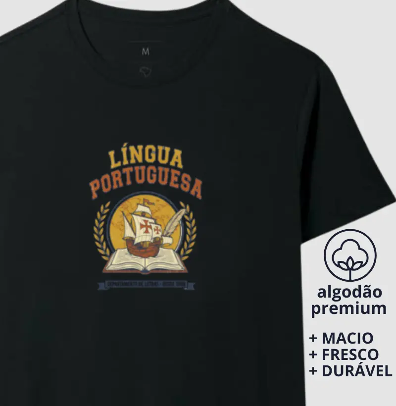 Camiseta Língua Portuguesa