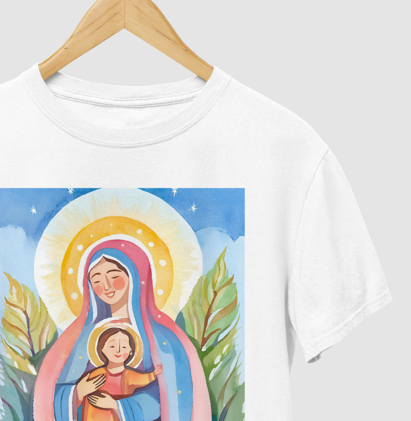 Camiseta Em cada passo seu cuidado
