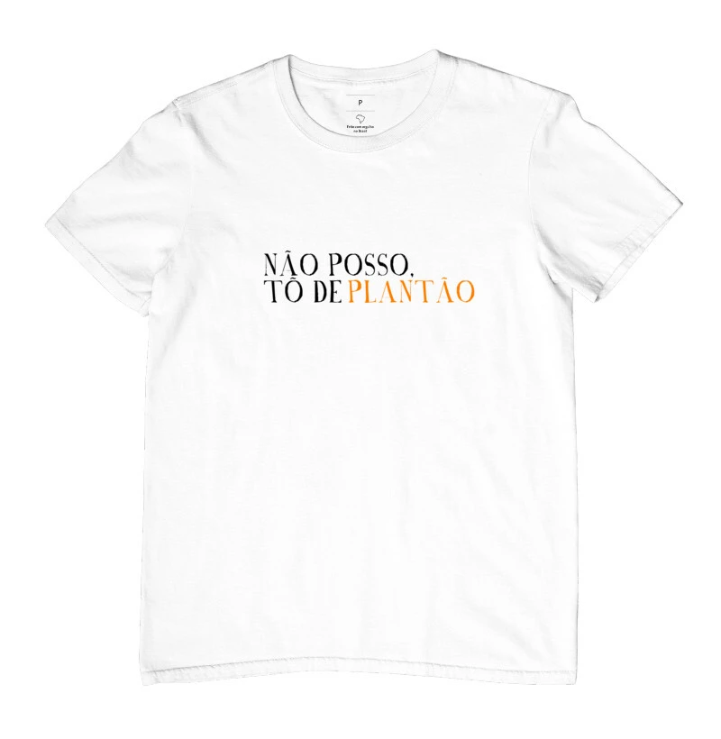 CAMISETA MEDICINER PLANTÃO I